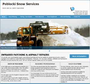 Poblocki Snow Services Website